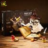 MOC Owl Doctor Magic Book with Lights Building Blocks Bricks Animal Models Boys Assembly Toys Kid DIY Home Desk Decor