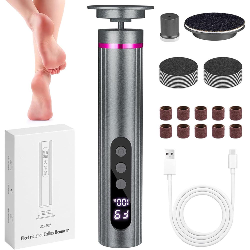 Portable Electric Foot Grinder & Dead Skin Remover for Home and Salon Use - Perfect for Foot Care and Nail Treatment