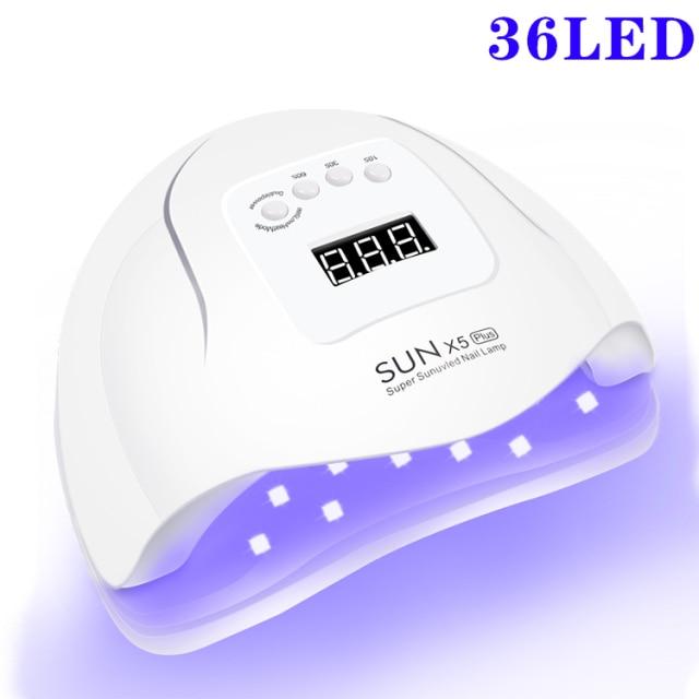 57LEDs UV LED Nagel Lampe Für Nägel Acryl UV Gel Trockner Lampe Mit Speicher Funktion Professionl Nail art maniküre Maschine