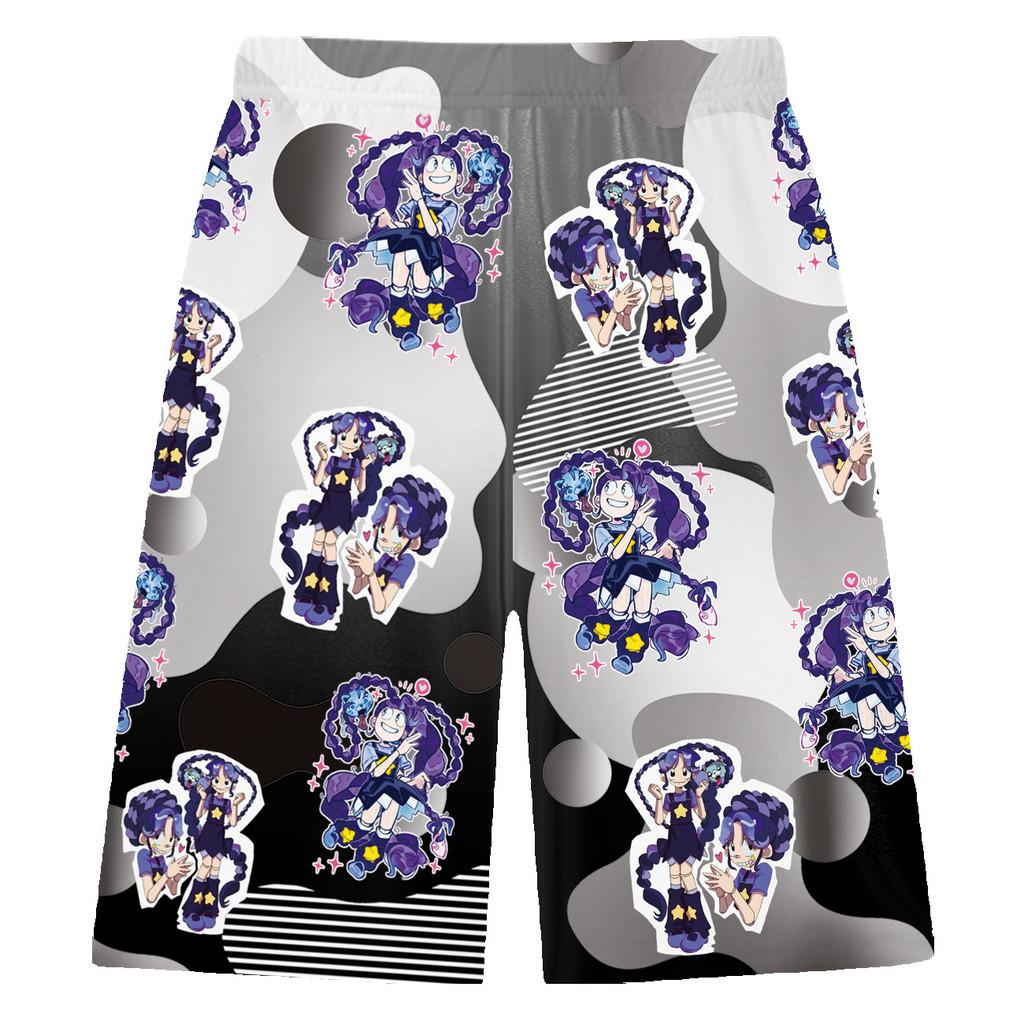 19775 Kinder Mädchen Lily Lovebraids Bobi Druck Kurzarm T-Shirt Shorts Pyjama Nachtwäsche Sets