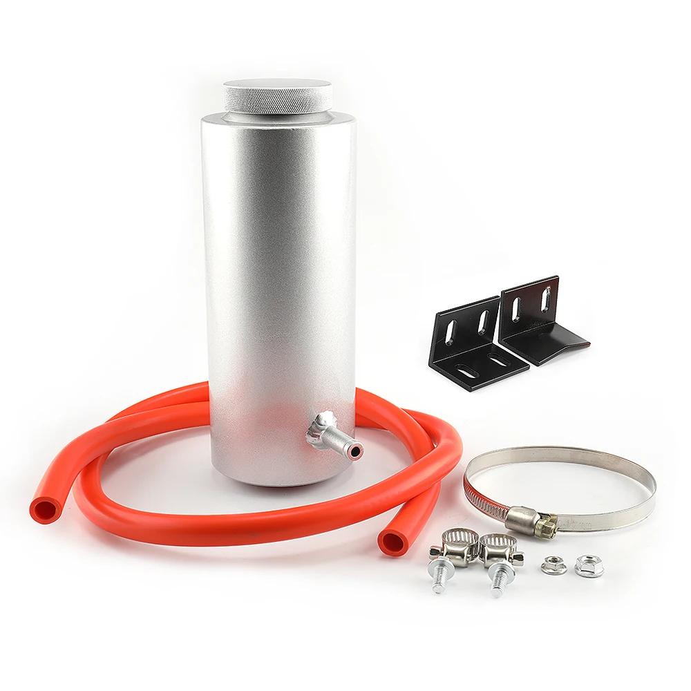 High Quality Aluminum Radiator Coolant Tank 800ml Coolant Expansion Tank Cooling Catch Bottle Overflow Reservoir Car Styling