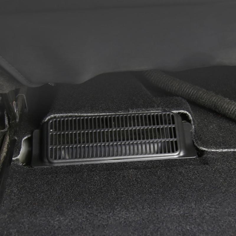 1 Set Car Air Instake Flow Vent Protection Cover ABS Grille Guard Side Sticker For Tesla Model 3 2017-2020