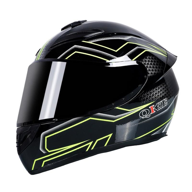 Full Face Motorcycle Helmet Men Women ABS Winter Riding Safety With Bluetooth Compatible Scooter Bike