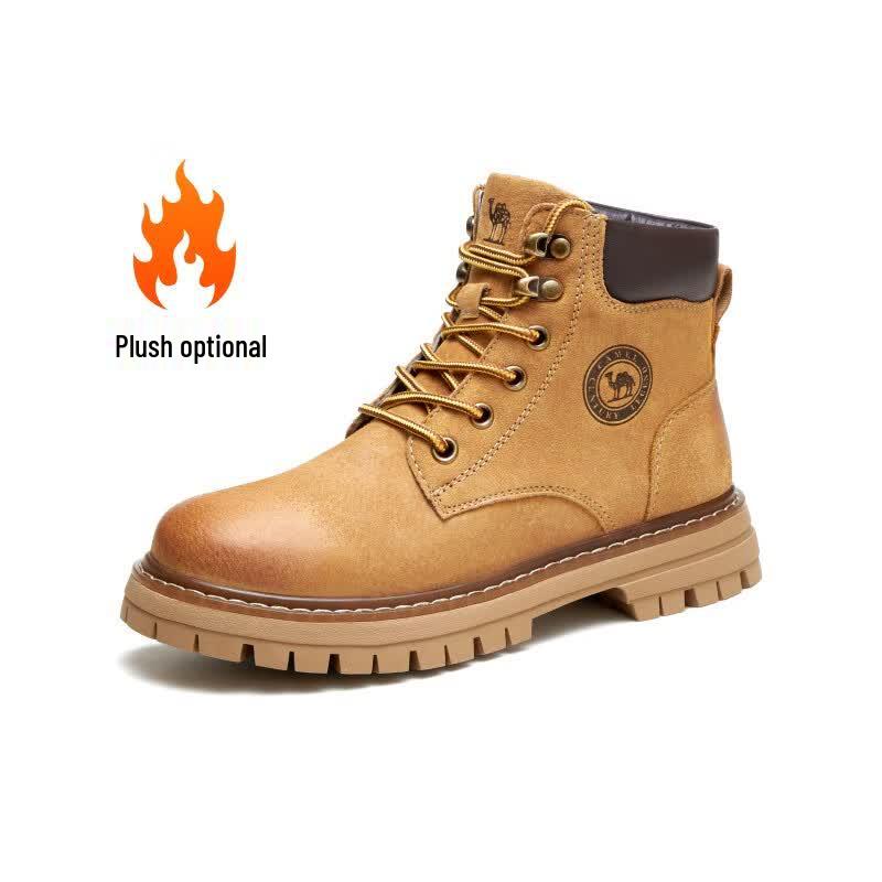 CAMEL Men s Gold Armor Winter Hiking Martin Boots 38