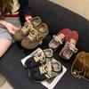 Retro color matching versatile women's autumn new light commuter sneakers
