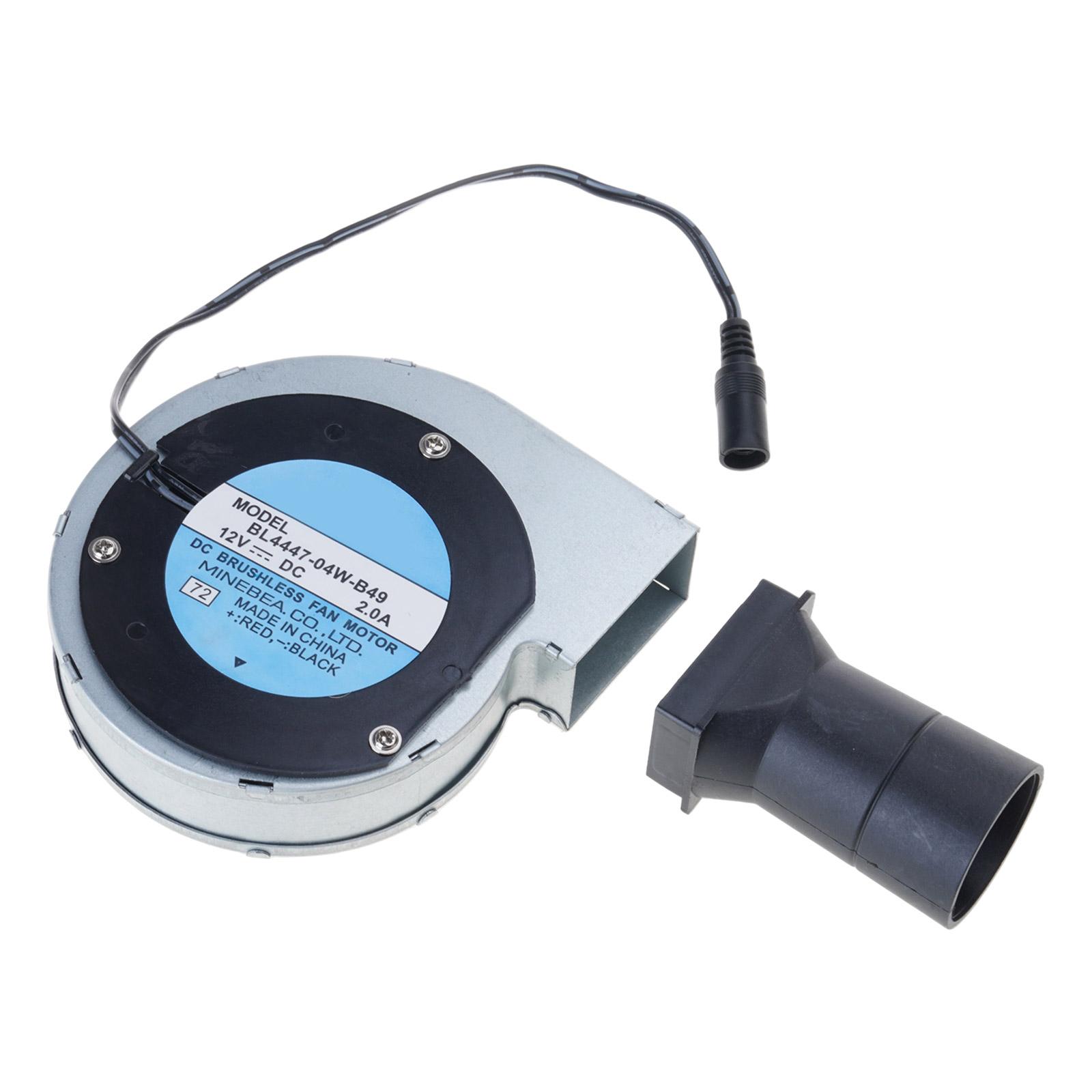 BBQ Fan Electric Blower Starter for Charcoal BL4447-04W-B49 PWM Blower 12V 2A 1