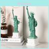 Statue Of Liberty Resin Figurine Home Office Decor Creative Travel Souvenir