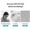 VYAKAT Silicone Bath Body Brush, Exfoliating Silicone Body Back Scrubber, Deep Clean Back Acne & Bacne, Extra Long and Super Soft, Suitable for Wo