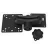 1.5 Inch Double Ball Mount with Two AMPS Plates Double Socket Arm with 1.5 Inch 38mm C Size Ball for Fish Finder Tablet