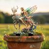 Weather Resistant Acrylic Stake Durability Acrylic Forest Fairies Yard Stake Modern Outdoor Home Decoration