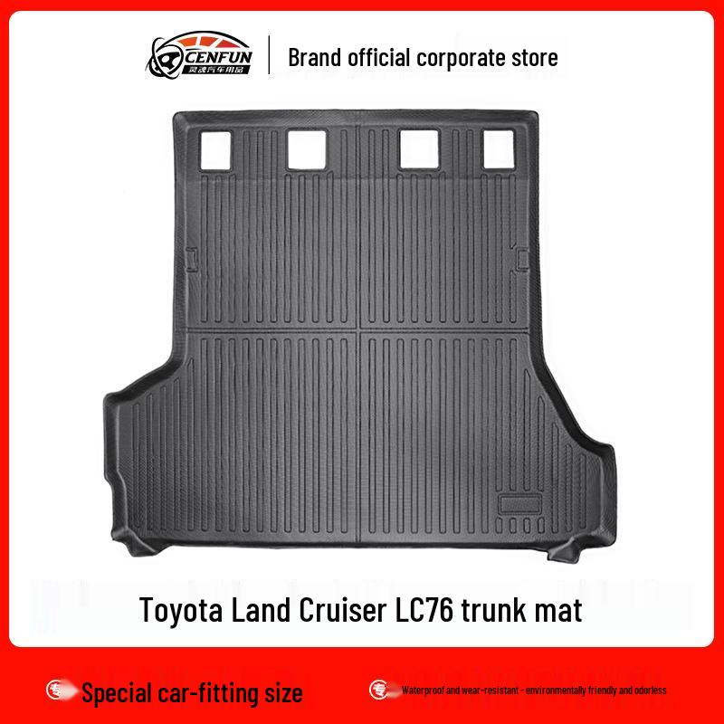 Fits 2023-present Toyota Land Cruiser LC71/LC76/LC79 TPE Car & Trunk Floor Mats