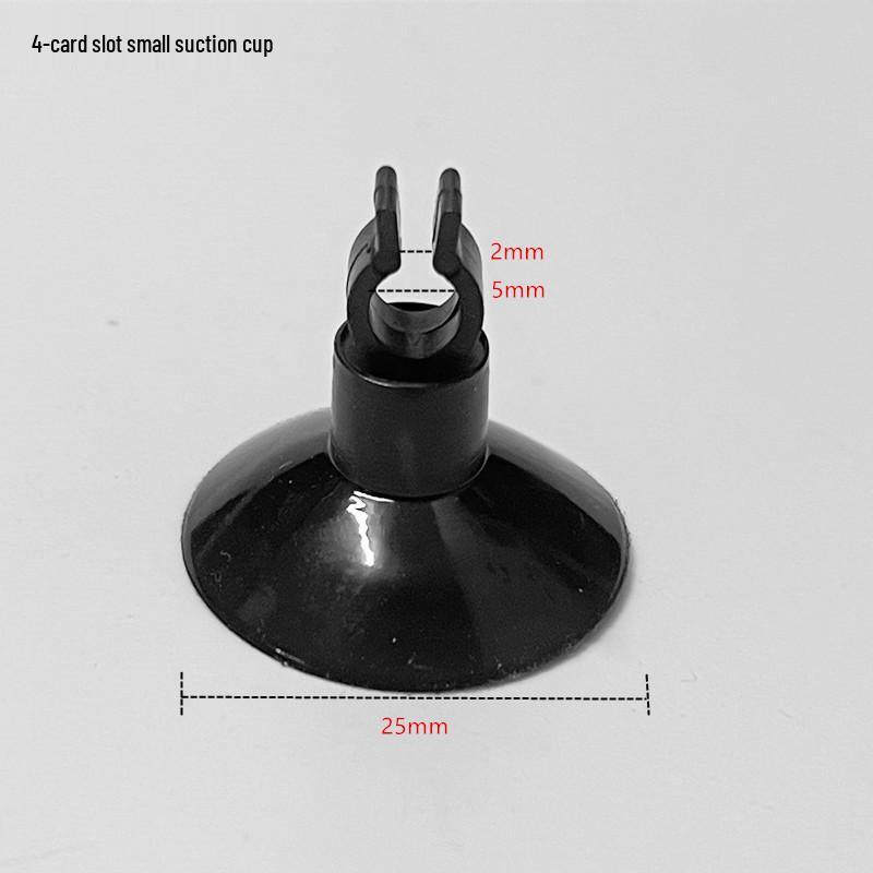 Aquarium Heater, Thermometer, Oxygen Tube, and Water Pipe Suction Cups