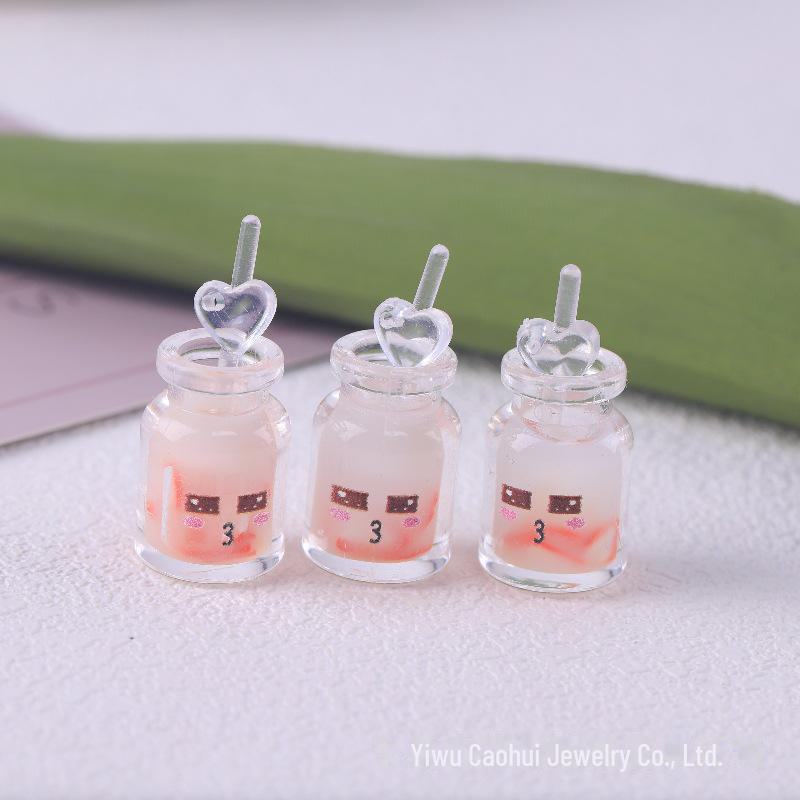 

Подвеска в виде бутылки с надписью «Сделай сам» с надписью «Любовь» — брелок в виде стакана для напитков и подвеска для мобильного телефона с отверстием для подвешивания