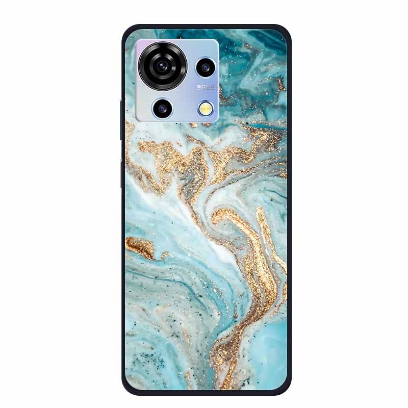 Phone Case For ZTE Blade V50 Vita Marble TPU Soft Silicone Cover for ZTE BladeV50 Vita V50Vita Cases Mica Painted Colorful Para