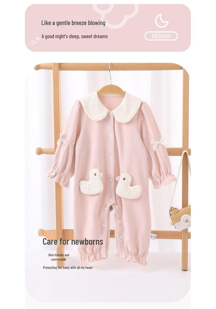 Youqi Autumn Baby Girl Romper - Cute 2026 Style Jumpsuit for Girls