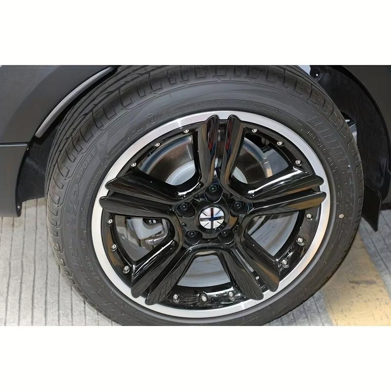 60mm 4Pcs Car Wheel Center Hub Cap Rim Cover For MINI Auto Accessories