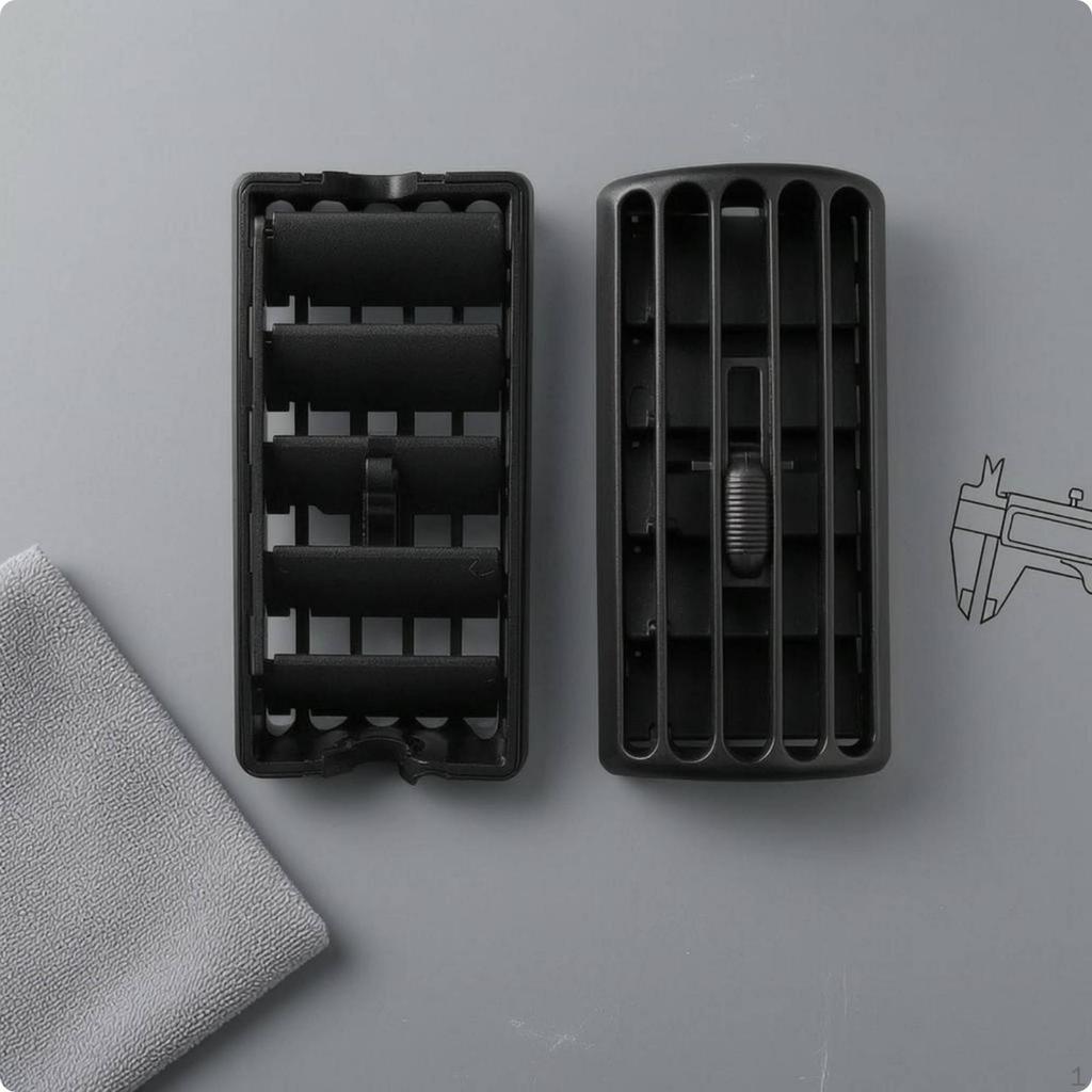 Air Vent Grille Cover Slotted Side Left and Right Pair of Car Part