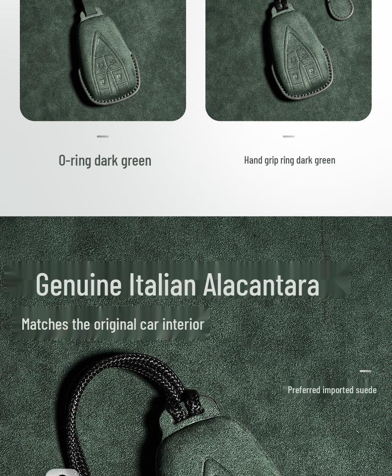 Changan CS75 Plus/CS55 Alcantara Suede Leather Car Key Protective Cover