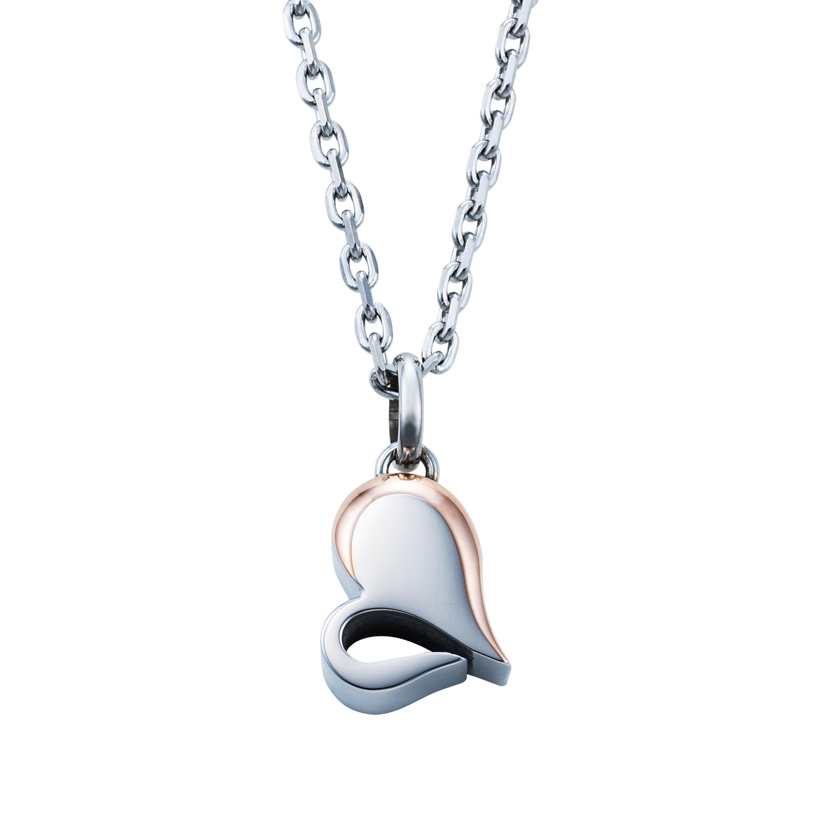 

White Clover Cremation Pendant Necklace, Fits 50cm-55cm, Perfect for Keeping Ashes, Dividing Ashes, or Interment, Hypoallergenic, Made of Surgical Sta