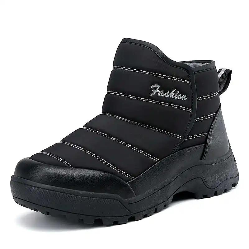 Fashion Fur Lined Winter Women's Fashion Boots High-cut Sneakers Ladies Shoes Boot Boots Sport Stylish Tenids Universal Brand