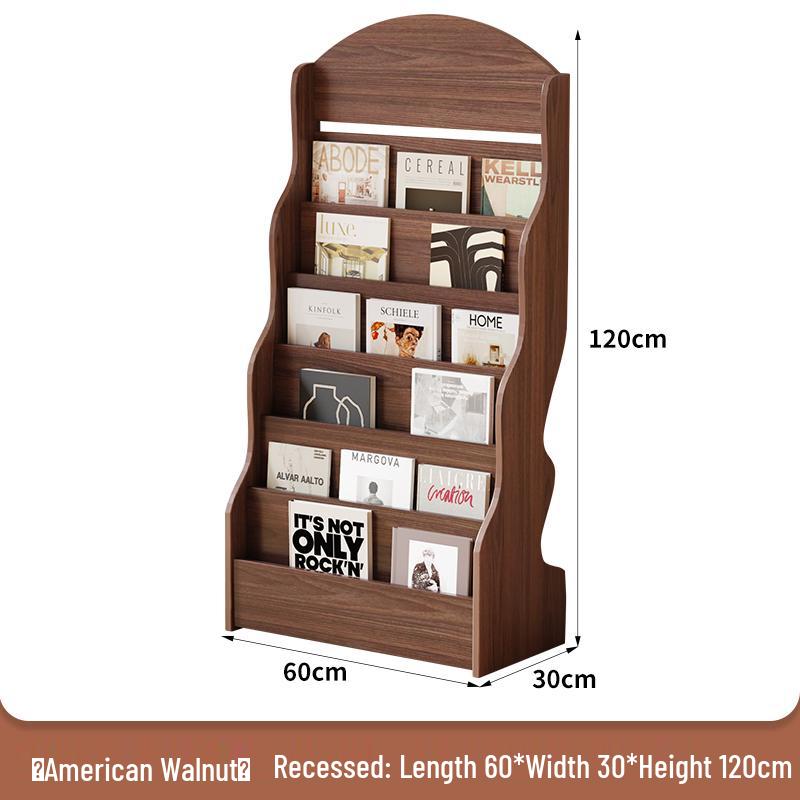 Floor & Wall Book and Magazine Display Stand