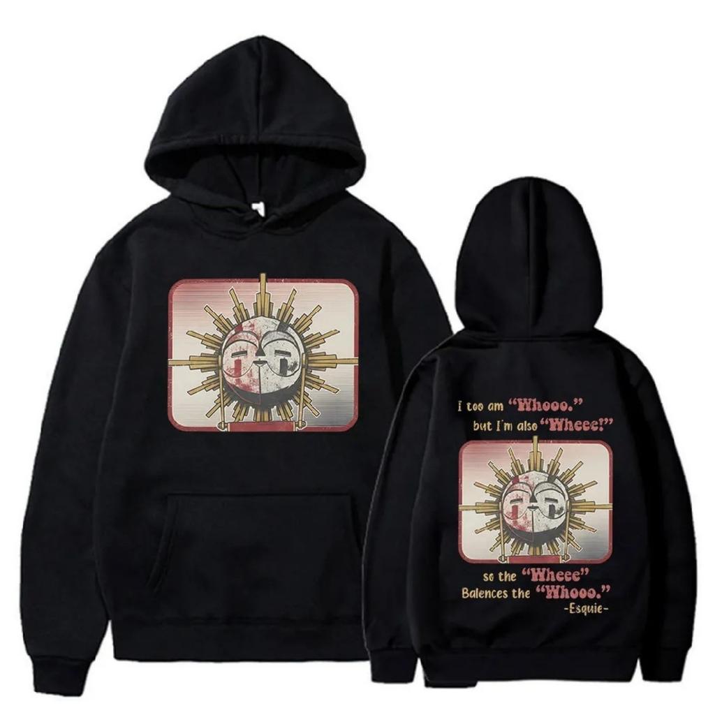Men's and Women's Matching Fashion Casual Outfit Sweatsuit Long Sleeve Top Printed Hooded Sweatshirt