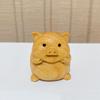 Handheld Zodiac Animal Thuja Wood Carvings: Cute Office Desk Healing Gifts