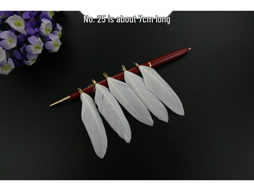 White Feathers for DIY Handmade Clothing & Jewelry Accessories
