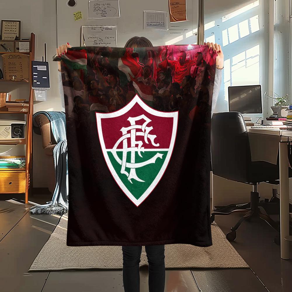 Fluminense FC Flannel Blanket, High quality Comfortable for All Seasons, Home Decor, Warmth and Comfort