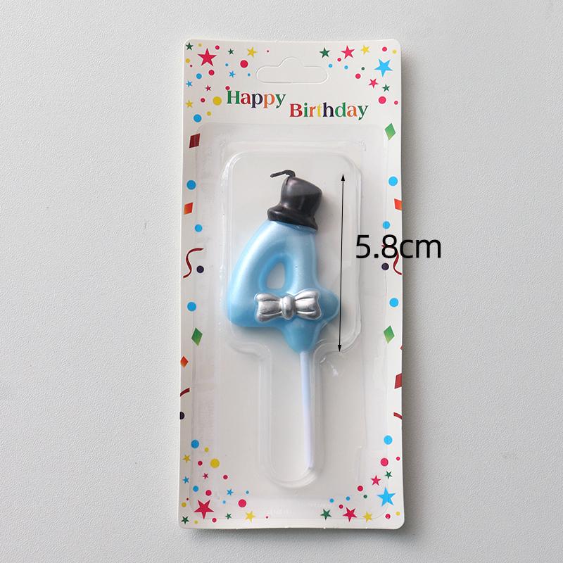 1st Birthday Bow Candle - Little Fairy Cake Decoration