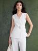 Elegant Women's High-End Casual Vest, Versatile Fashion Goddess Style, Age-Defying Chic Professional Wear.
