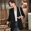 Autumn Winter Elegant Blazers Women Long Sleeve Loose Casual Suit Female Solid Color All-match Coat Jacket Top
