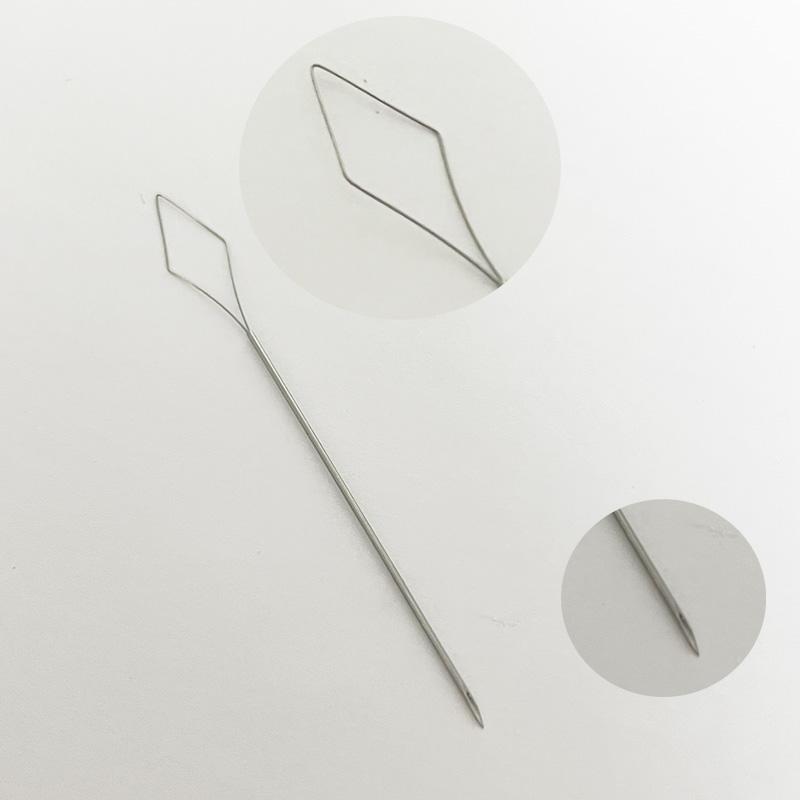 5pcs/Lot wig-Silk-top-injection-needle wig accessories  loop-needles for inject hair on silk top