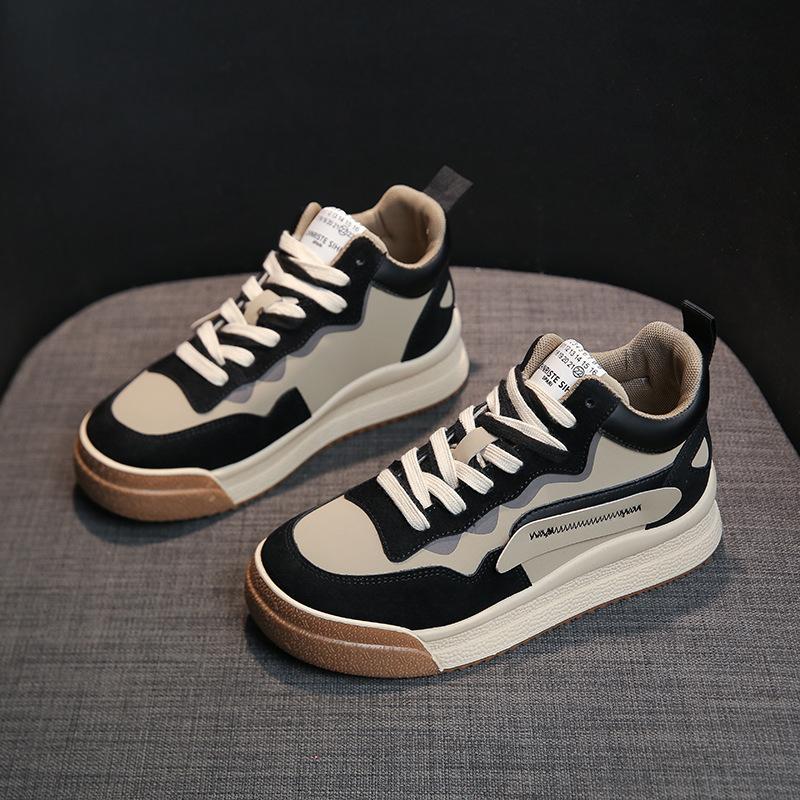 Spring Autumn New Luxury Women's Thick Bottom Casual Sneakers Soft Bottom Comfortable Sports Running Shoes Zapatos Para Mujeres