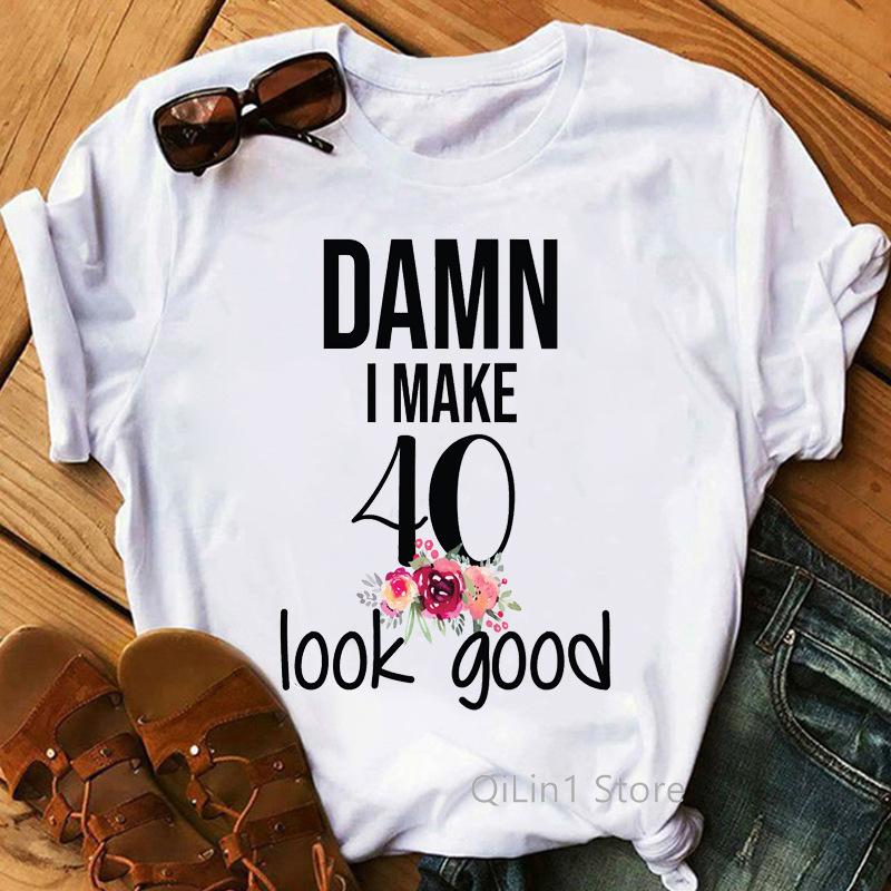 Stylish Pop Queen's Birthday Women's Printed Base Shirt Summer Fashion Top Polyester Fiber Bestseller Trendy Ladies' Outfit