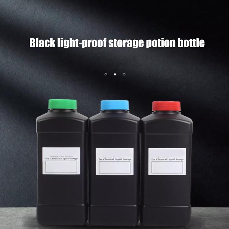 1/2/3 Pezzi 1000ml Bottiglie Contenitore Sviluppatore Pellicole Negative Contenitore Liquido Chimico Forniture Sviluppo Pellicole Camera Oscura