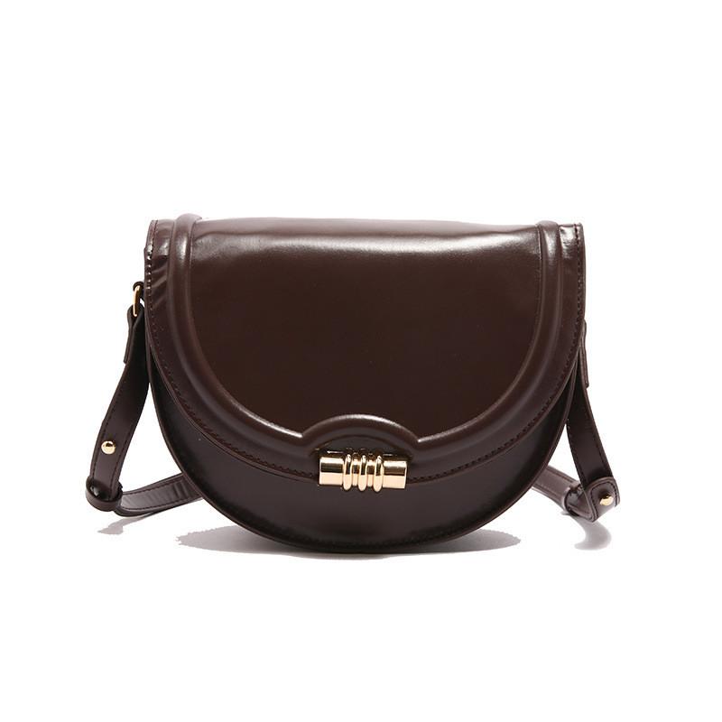 Stylish Vintage Saddle Bag For Women With Trendy Colors And Soft Pu Material
