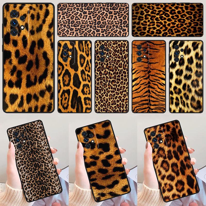 Wild Cat Cheetah Leopard Phone Case For Samsung Galaxy A42 A31 A40 A51 A71 A32 A80 A91 A52 A72 A73 A20e A50 A70 A11 A12 Cover