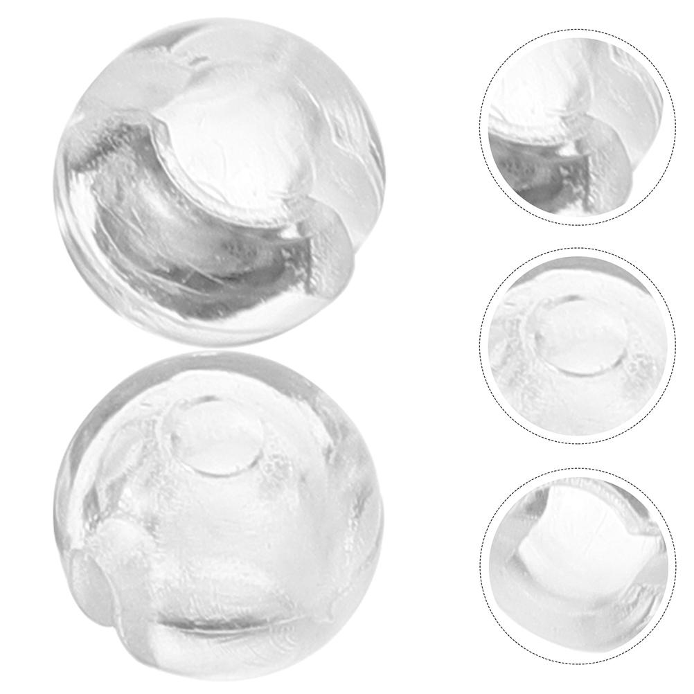 25 ks Benátské doplňky Zarážky řetízku rolet Zarážky Rolety Korálkové korálky Závěs Průhledný Vidět Okno