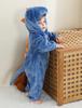 Maeau Baby Dinosaur Kigurumi Winter for Boys and Baby Commemorative Photo Size 70 Costume, Halloween, Christmas, Kids' Costume, Romper, Cosplay,