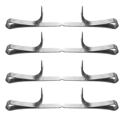 Metal Bag Clips 8X Cake Ring Clamps Dessert Ring Attachment Stainless Steel Baking Accessories For Home Kitchen Pastry Muffins