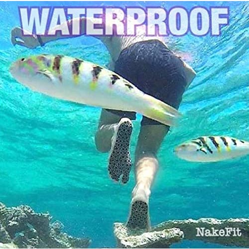 NAKEFIT Naked Fit Foot Adhesive Sandal and Barefoot Stickers for Pool, Beach, and Fall Prevention (3 Pairs per Pack)