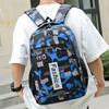 Backpack Printed Large Capacity Leisure Outdoor Schoolbag Travel