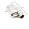 120cm Air Parking Heater Ducting Pipe Hose Line W/ 25mm Exhaust Pipe Silencer Steel For Diesel Heater For Propex Eberspacher