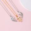 's New Love Stitching Best Friends Friend Necklace Friendship Pendant Women
