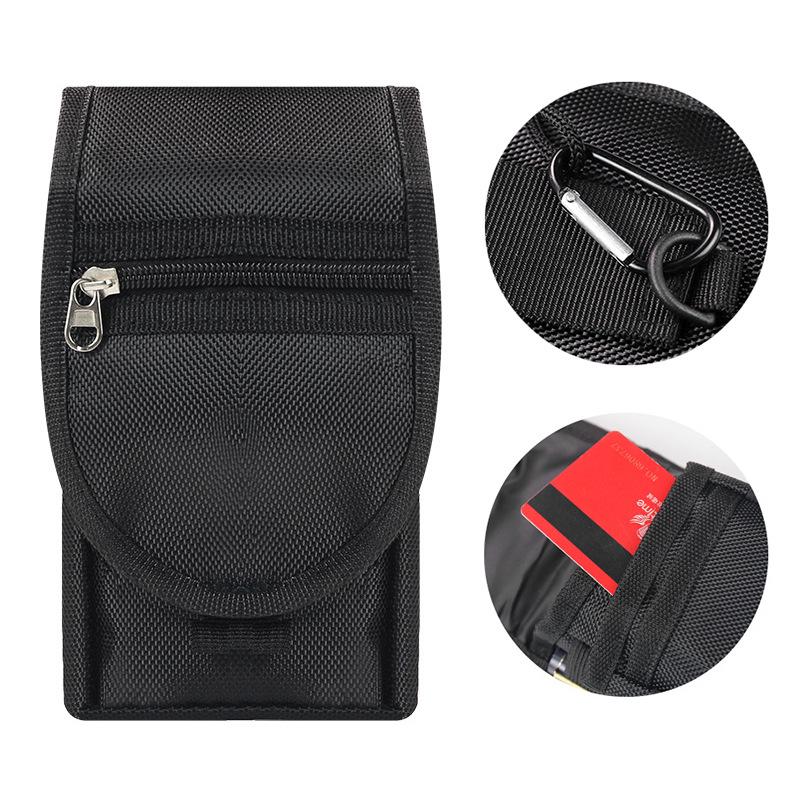 Casual Cross-Border Waist Bag with Phone, Pen, and Tool Pockets
