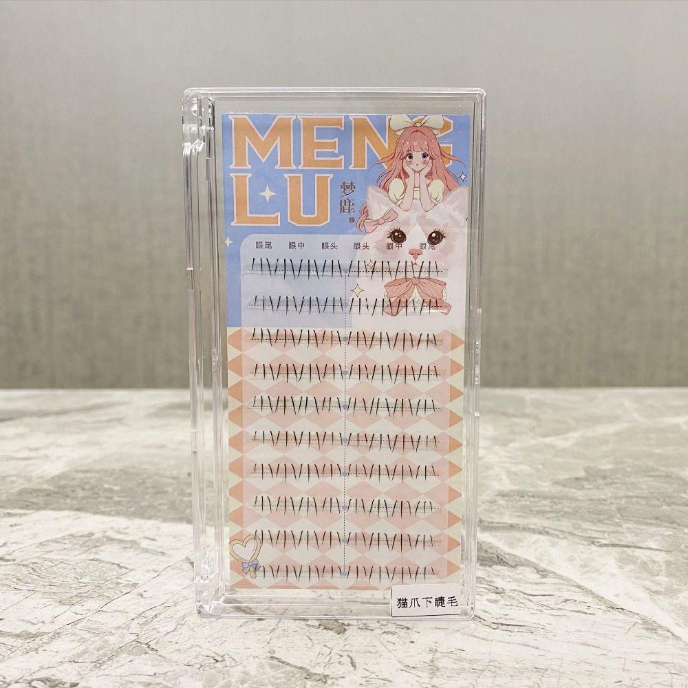 

3D Mink Lower Eyelashes Korean Cat Claws False Eyelashes Women s Beauty Fake Lashes Women Girls Cat Claws