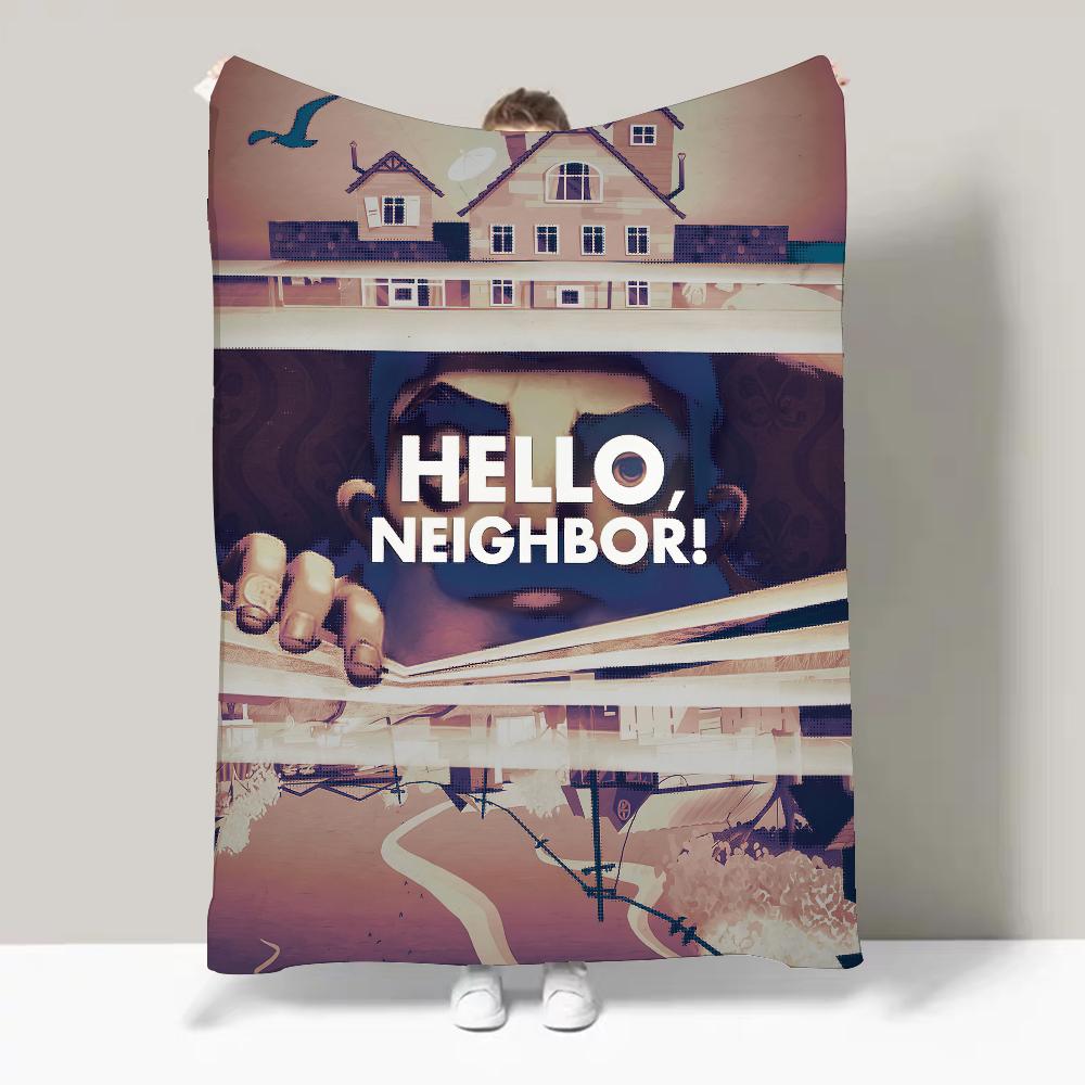 

Дизайн пледа для гри Hello Neighbor 2 Легкий Для гуртожитків, Сну, Вітальні, Офісу, Дивана, Цілорічний 130x150cm