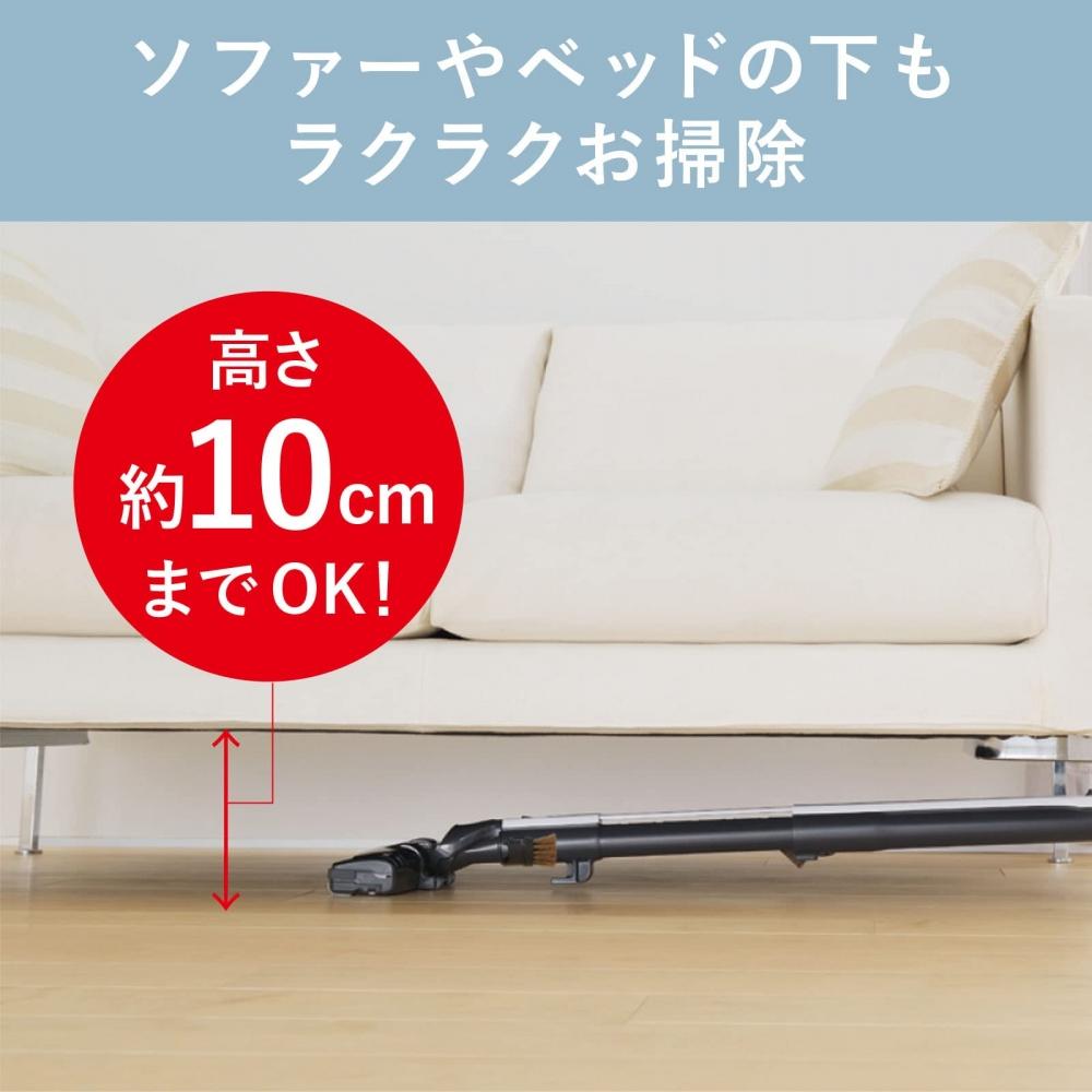 Mitsubishi Electric Be-K vysávač na balenie papiera, malý, ľahký, samohybná elektrická kefa, ľahko sa zamotáva, vyrobené v Japonsku, TC-FM2B-A, lesklý bl