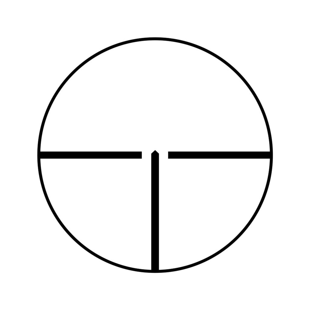 FOCUHUNTER 1300G Impact Tactical Mosin-Nagant 3.5x18 Scope, Resistant, Multi-Coated, 3-Post Reticle, Optics, Sight, Airsoft, Dress-Up